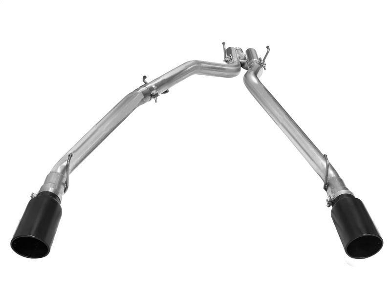 aFe MACHForce XP DPF-Back Exhaust 3in SS w/ 5in Black Tips 2014 Dodge Ram 1500 V6 3.0L EcoDiesel aFe