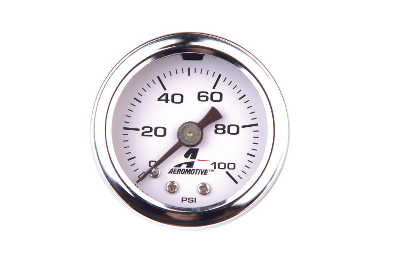 Aeromotive 0-100 PSI Fuel Pressure Gauge - eliteracefab.com