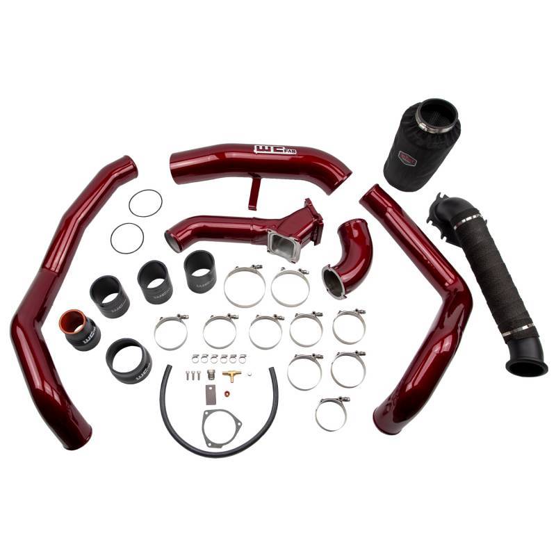 Wehrli 01-04 Chevrolet 6.6L LB7 Duramax High Flow Intake Bundle Kit - Sparkle Granny Smith - WCF100712-SGS