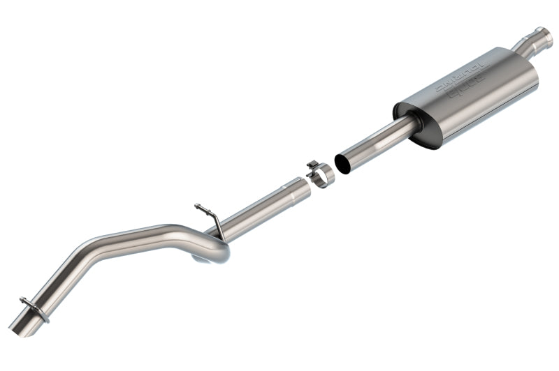 Borla 18-21 Jeep Wrangler JLU 2.0L I4 Climber Turn Down Exit Cat-Back Exhaust - eliteracefab.com