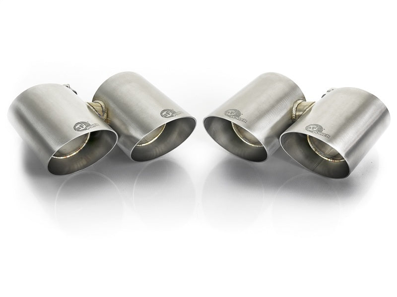 aFe MACH Force-Xp 304 SS OE Exhaust Tips Polished 12-16 Porsche 911 (C2S 991) H6 3.8L aFe