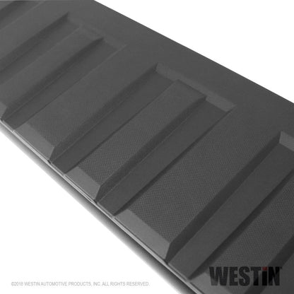 Westin 2019 Chevrolet Silverado/Sierra 1500 Crew Cab R7 Nerf Step Bars - Black - eliteracefab.com