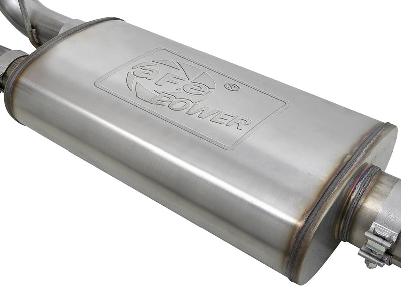 aFe MACHForce XP Exhausts Cat-Back SS-409 Nissan Titan XD 16-19 V8-5.6L - Polished Tip aFe
