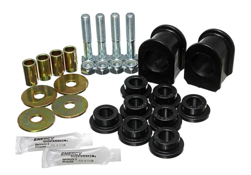 Energy Suspension 99-04 Ford F250 SD/350 4WD Black Front 1-1/4in Sway Bar Bushing Set - eliteracefab.com