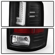 Load image into Gallery viewer, Spyder GMC Sierra 14-16 LED Tail Lights Black ALT-YD-GS14-LBLED-BK - eliteracefab.com