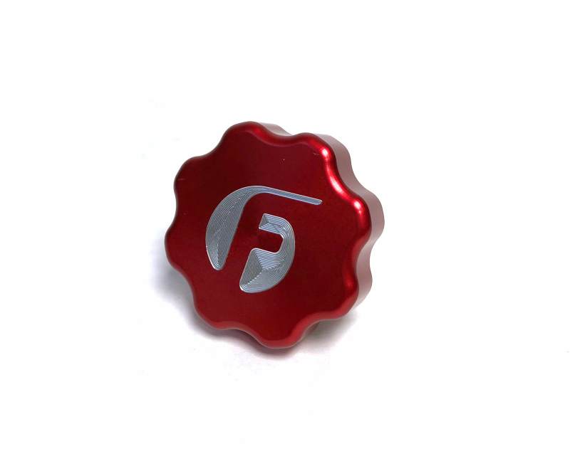 Fleece Performance 01-16 GM 2500/3500 Duramax Billet Oil Cap Cover - Red - eliteracefab.com