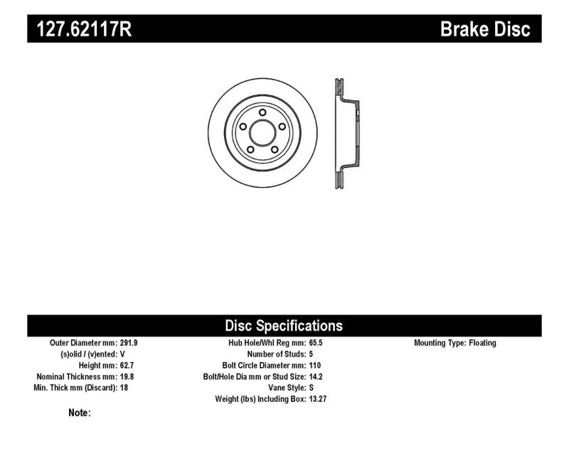 StopTech Slotted & Drilled Sport Brake Rotor - eliteracefab.com