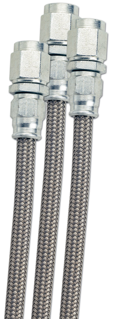 Fragola Performance Systems 601006 Series 6000  PTFE-Lined Stainless Hose -10 Feet Fragola