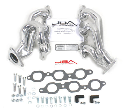 JBA 14-20 GM Truck 4.3L V6 1-5/8in Primary Silver Ctd Cat4Ward Header JBA