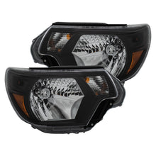 Load image into Gallery viewer, ANZO 2012-2015 Toyota Tacoma Crystal Headlights Black - eliteracefab.com