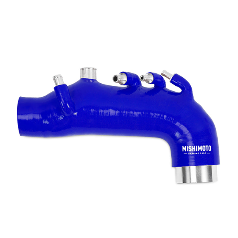 Mishimoto 08 Subaru WRX Blue Silicone Induction Hose - eliteracefab.com