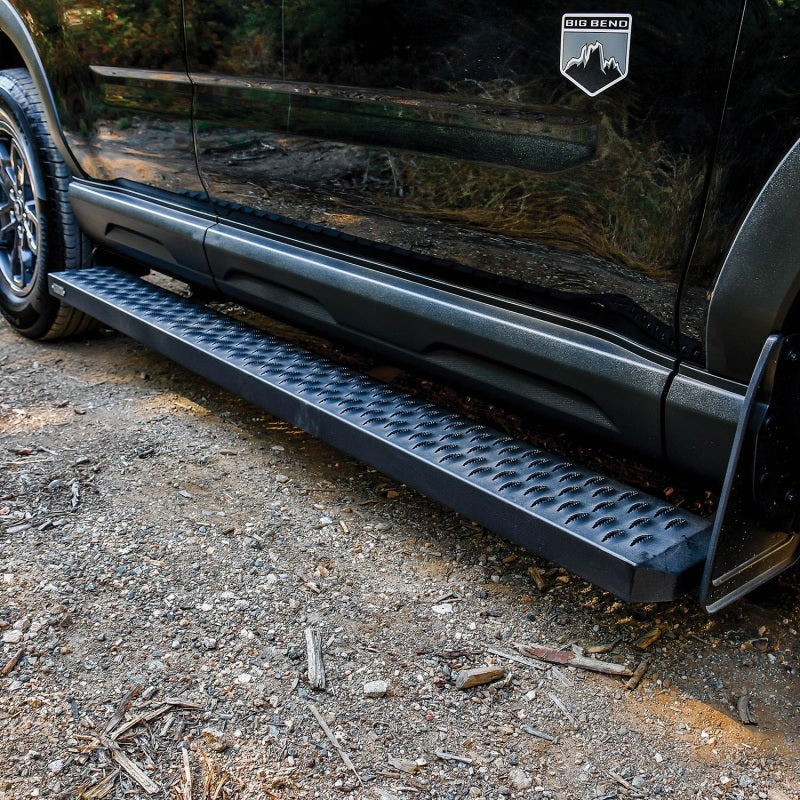 Westin Grate Steps Running Boards 68 in - Textured Black - eliteracefab.com