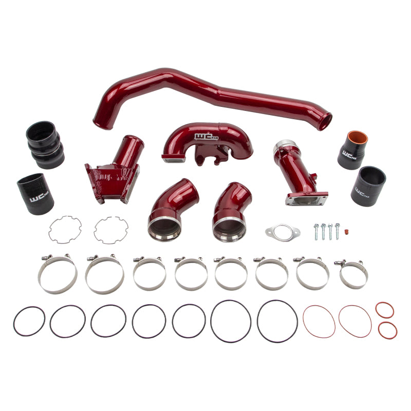 Wehrli 06-07 GMC/Chevrolet 6.6L Duramax Stage 1 High Flow Intake Bundle Kit - WCFab Grey