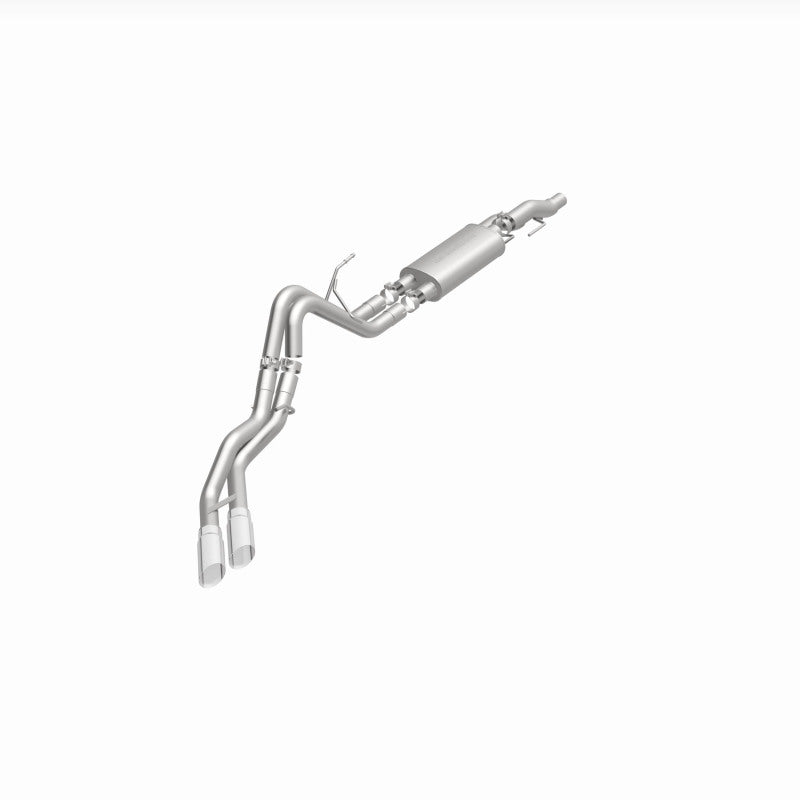 MagnaFlow 11 Ford F-150 3.7L/5.0L/6.2L SS Catback Exhaust Dual Same Side Exit w/ 3.5in SS Tips Magnaflow