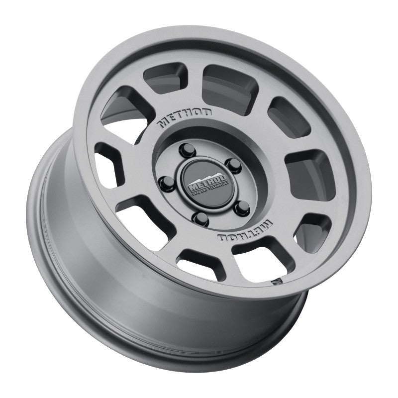 Method MR705 17x8.5 0mm Offset 5x5 71.5mm CB Titanium Wheel - eliteracefab.com