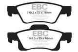 EBC GreenStuff Rear Brake Pads - DP61872