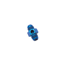 Load image into Gallery viewer, Russell Performance -8 AN Fuel Union Pressure Adapter (Blue)