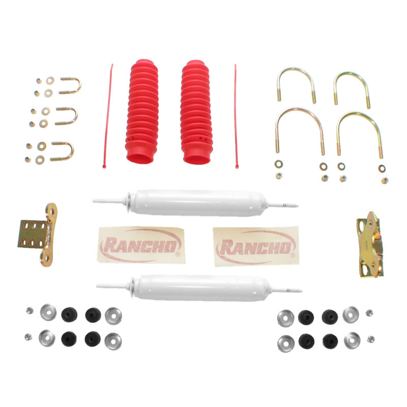 Rancho 70-91 GMC Jimmy / Full Size Front Steering Stabilizer Kit - eliteracefab.com
