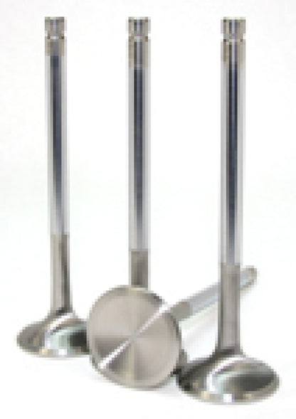 GSC P-D Toyota 3STGE 23-8N Chrome Polished Exhaust Valve - 30mm Head (+1mm) - SET 8 - eliteracefab.com