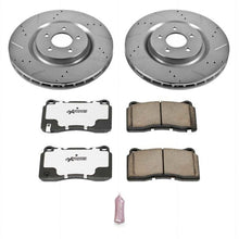 Load image into Gallery viewer, Power Stop 07-14 Ford Mustang Front Z26 Street Warrior Brake Kit - eliteracefab.com