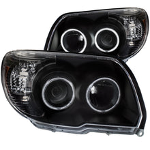 Load image into Gallery viewer, ANZO USA Toyota 4runner Projector Headlights W/ Halo Black; 2006-2009 - eliteracefab.com