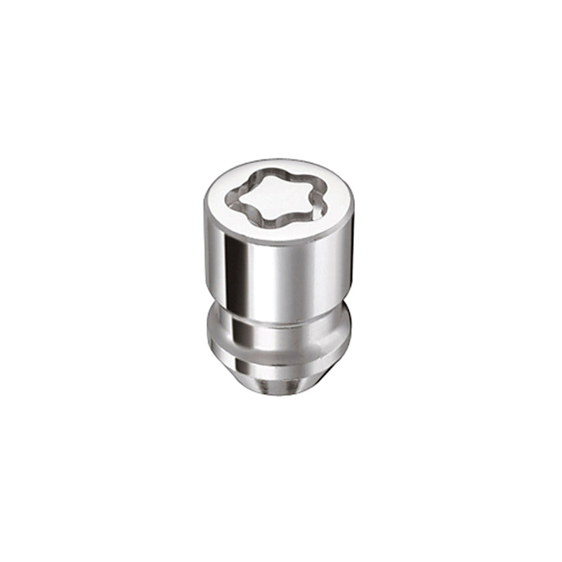 McGard Wheel Lock Nut Set - 5pk. (Cone Seat) M12X1.5 / 13/16 Hex / 1.28in. Length - Chrome - eliteracefab.com