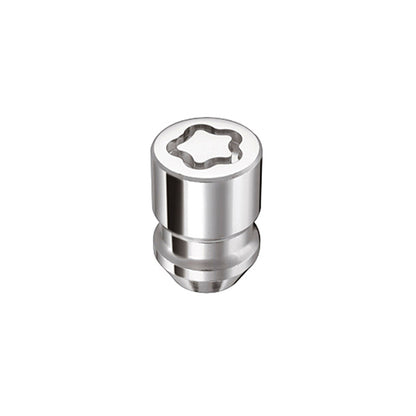 McGard Wheel Lock Nut Set - 5pk. (Cone Seat) M12X1.5 / 13/16 Hex / 1.28in. Length - Chrome - eliteracefab.com