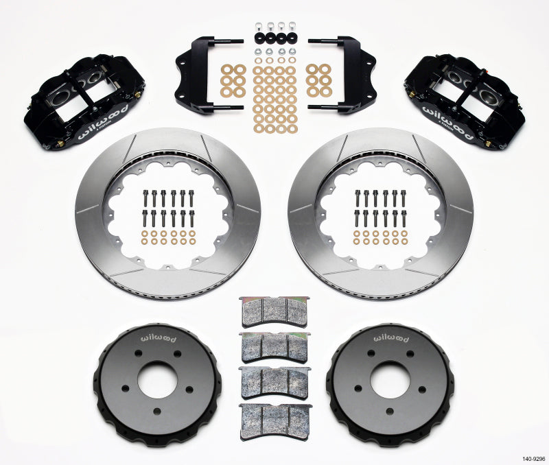 Wilwood Narrow Superlite 6R Front Hat Kit 14.00in 2004-2006 Pontiac GTO Wilwood