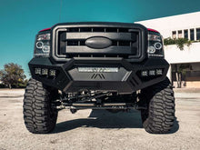 Load image into Gallery viewer, Road Armor 11-16 Ford F-250 SPARTAN Front Bumper Bolt-On Pre-Runner Guard - Tex Blk - eliteracefab.com