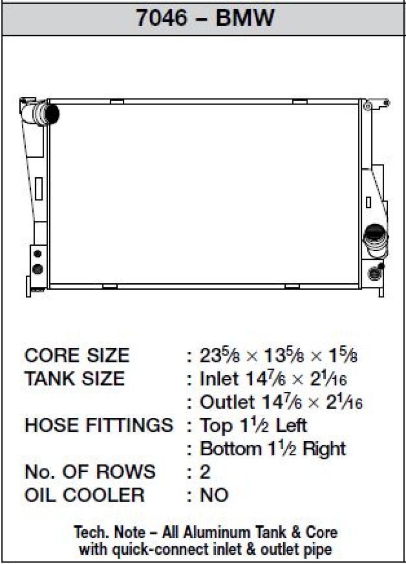 CSF Radiator BMW - eliteracefab.com