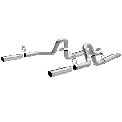 MagnaFlow 99-04 Mustang Mach 1 V8 4.6L Dual Split Rear Exit Stainless Cat-Back Performance Exhaust - eliteracefab.com