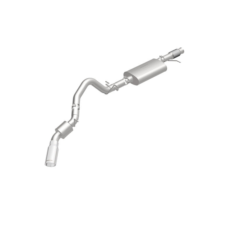 MagnaFlow MF Series SS Cat-Back Exhaust Single Passenger Side Rear Exit 2015 Cadillac Escalade Magnaflow