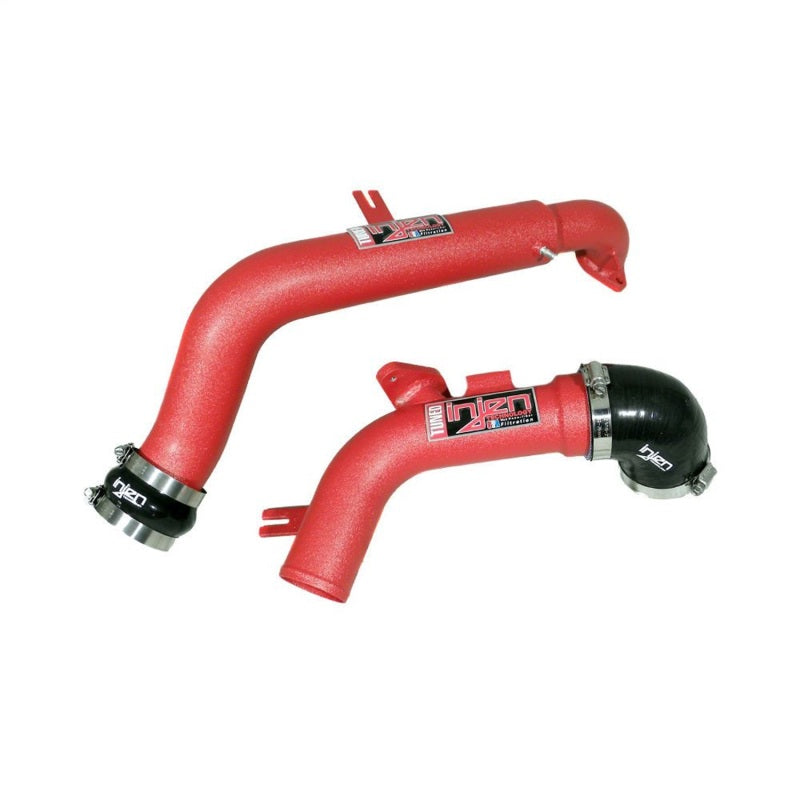 Injen 11-14 Nissan Juke 1.6L Nismo Turbo Upper Intercooler Piping Kit - Wrinkle Red - eliteracefab.com