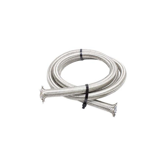 Snow Performance 6AN Braided Stainless PTFE Hose - 5Ft - SNF-60605