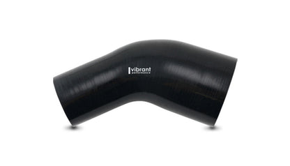 Vibrant Performance 45 Degree Transition Elbow, Hose ID - 3.50in x 2.50in, Silicone Intake/Boost/Cooling Plumbing - Part 19764