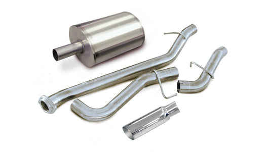 Corsa/dB 02-07 Chevrolet Silverado Ext. Cab/Short Bed 1500 4.8L V8 Polished Sport Cat-Back Exhaust CORSA Performance