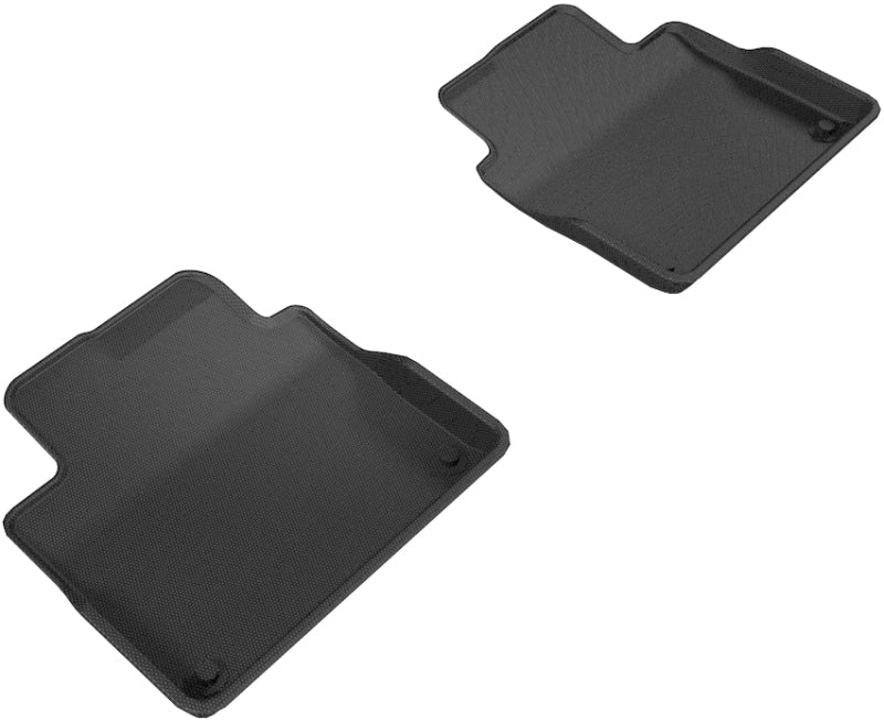 3D MAXpider L1VV02221509 2017-2019 Volvo S90/V90 Kagu 2nd Row Floormats - Black