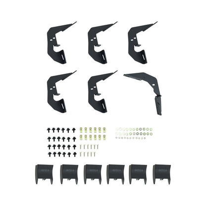 Westin 2007-2018 Chevy Silverado Crew Cab R7 Nerf Step Bars - SS - eliteracefab.com