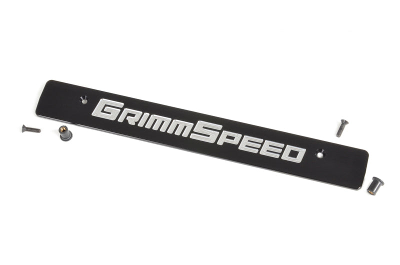 GrimmSpeed 2015+ Subaru Impreza/WRX/STi License Plate Delete Plate - eliteracefab.com