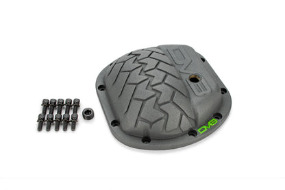 DV8 Offroad HD Dana 35 Diff Cover Cast Iron Gray Powdercoat - eliteracefab.com