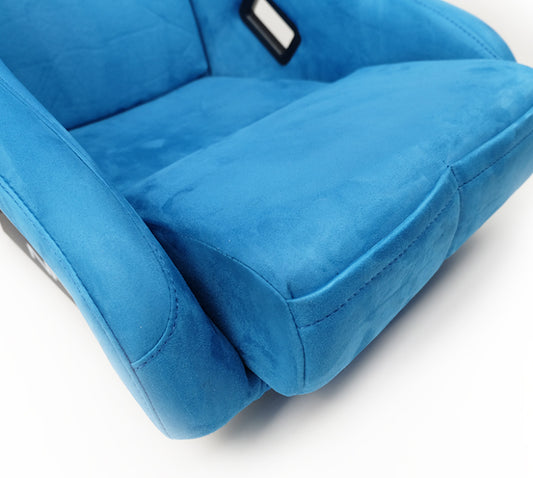 NRG Innovations PRISMA ULTRA Fiberglass Bucket Seat - Medium - Blue – FRP-303BL-ULTRA