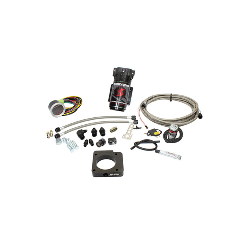 Snow Performance 05-14 STI Stg 2 Boost Cooler Water Inj. Kit (SS Braided Line/4AN Fittings) w/o Tank