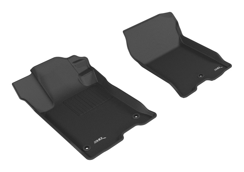 3D MAXpider L1AC00911509 2015-2020 Acura TLX FWD Kagu 1st Row Floormat - Black 3D MAXpider