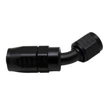 Load image into Gallery viewer, DeatschWerks 6AN Female Swivel 45-Degree Hose End CPE - Anodized Matte Black