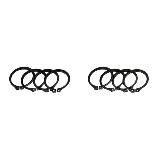 Yukon Gear (4) Full Circle Snap Rings / Fits Dana 60 733X U-Joint w/ Aftermarket Axle Yukon Gear & Axle