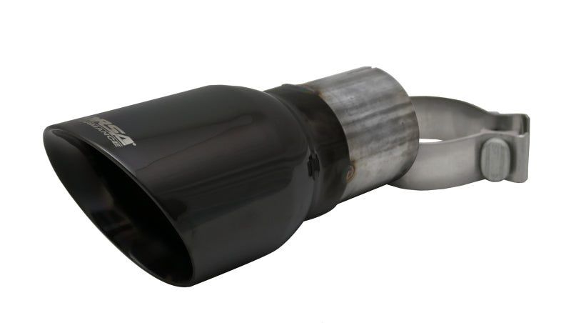 Corsa Single Universal 2.75in Inlet / 4in Outlet Black PVD Pro-Series Tip Kit CORSA Performance