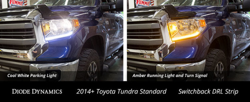 Diode Dynamics 14-21 Toyota TundraStandard Switchback DRL LED Strip