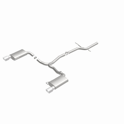 Magnaflow 2015 Audi Allroad 2.0L Touring Dual Spilt Rear Exit 2.5in 4in Tip SS C/B Perf Exhaust Magnaflow