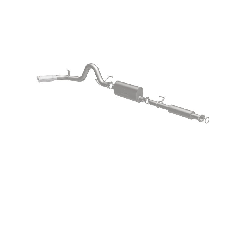 MagnaFlow Cat-Back 2016 Toyota Tacoma TRD 3.5L V6 SS 3in Single Pass Side Exit Rear 4in Tip Magnaflow