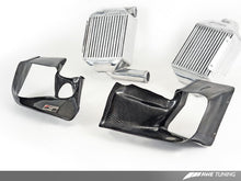 Load image into Gallery viewer, AWE Tuning Audi 2.7T Performance Intercooler Kit - w/Carbon Fiber Shrouds - eliteracefab.com